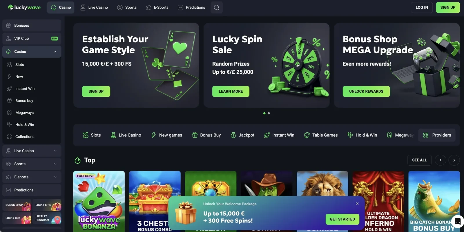 Lucky Wave Casino